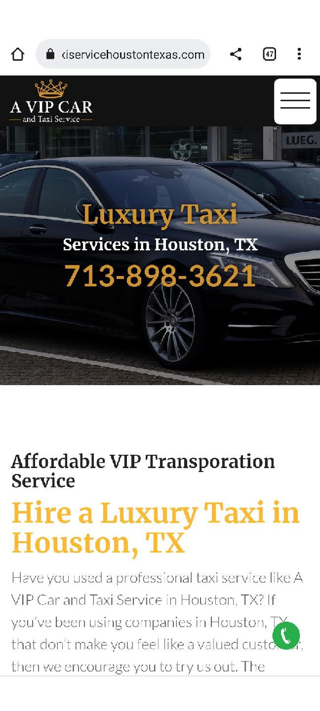AVIP Car and Taxi Service Image